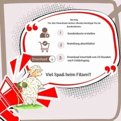 E-Book: Wolly´s bunte Filzabenteuer:Step-by-Step Anleitung zum Nassfilzen